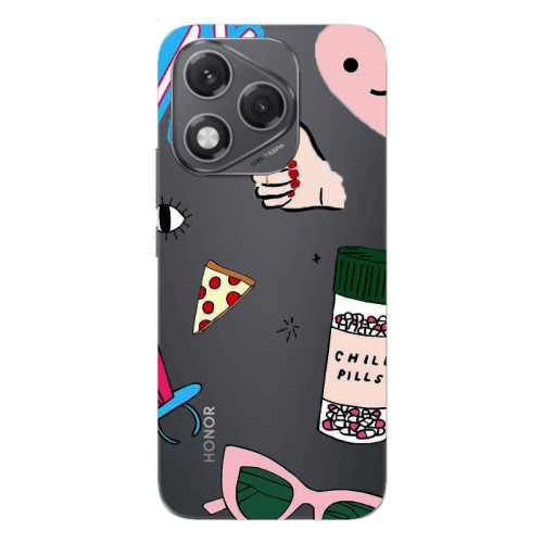 Honor 400 Lite Chill Transparent Silicone TPU Θήκη